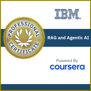 IBM RAG and Agentic AI Professional