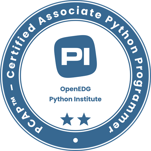 PCAP Certified Associate Python Programmer