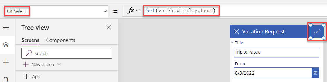 How To Create Dialog Box in PowerApps Canvas